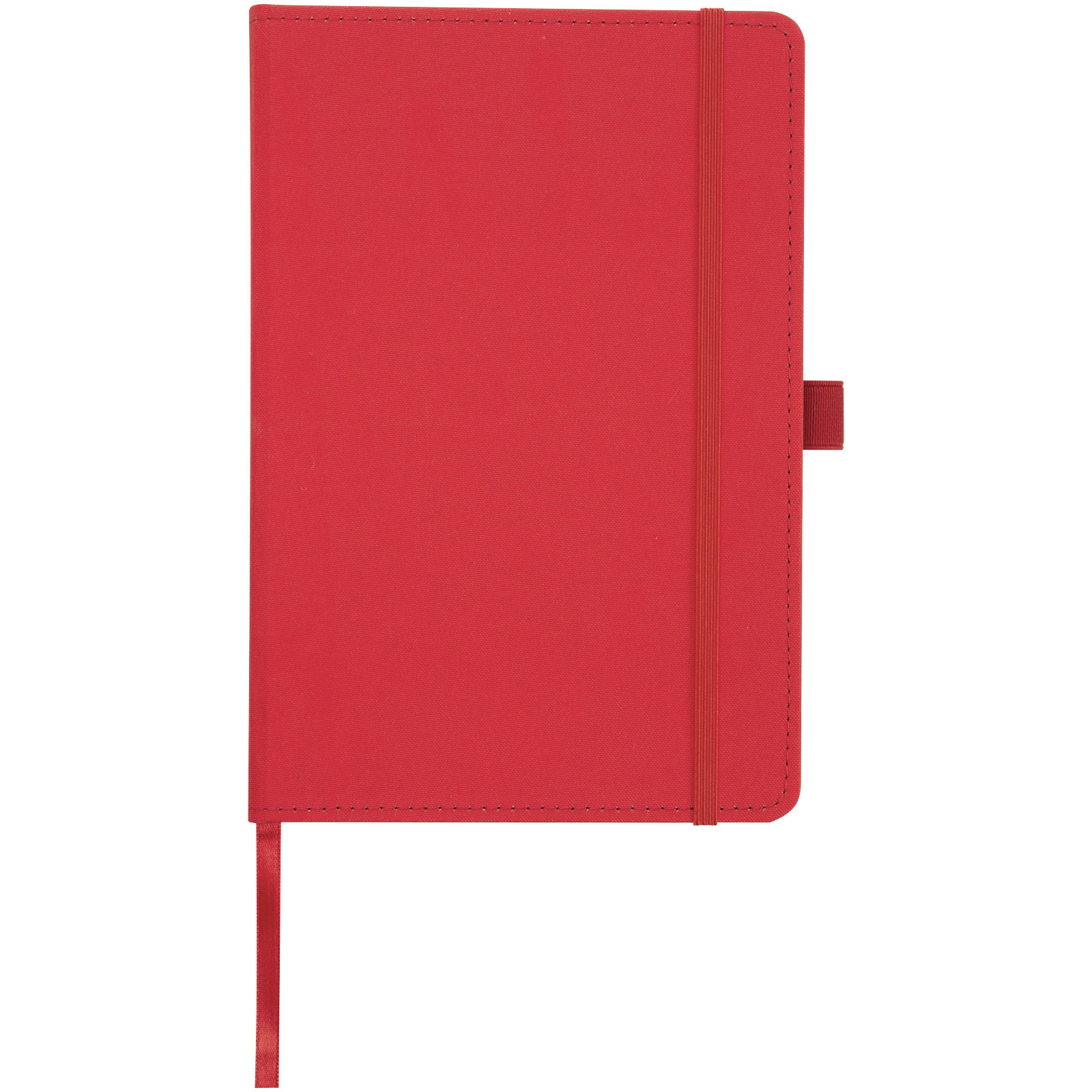 Thalaasa Hardcover Notizbuch aus Ozean Kunststoff rot