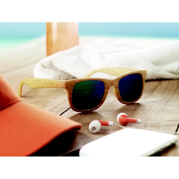 Sonnenbrille Holz