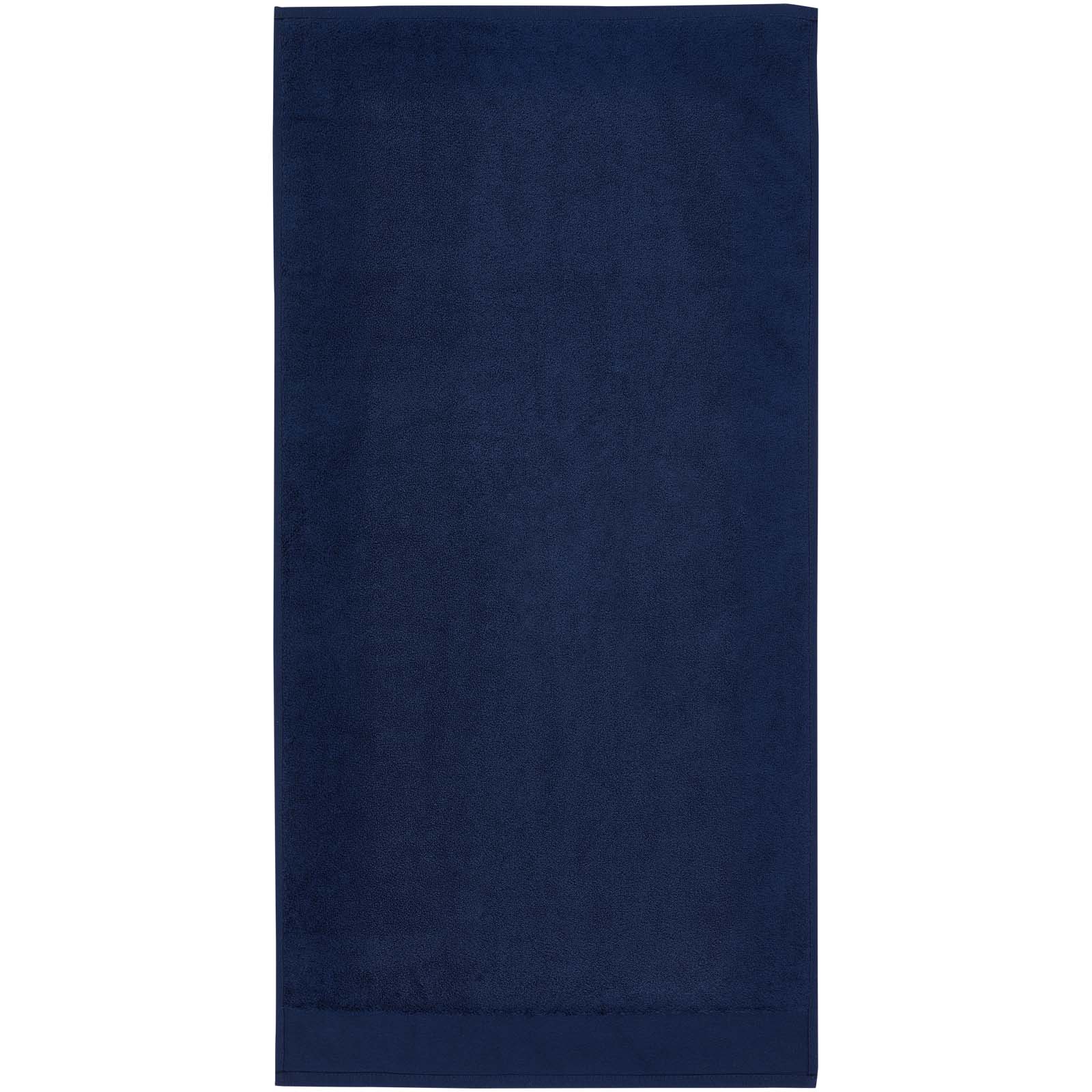 Nora 550 g/m² Baumwollhandtuch 50 x 100 cm navy