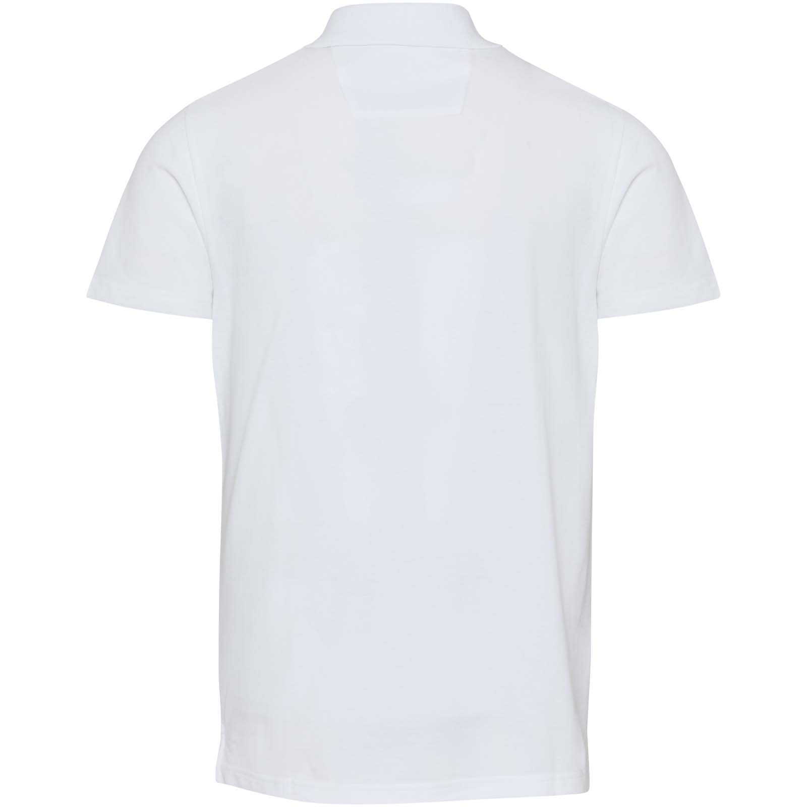 Graphite 180 g/m² Kurzärmeliges Poloshirt Bio Baumwolle (OCS), unisex weiss