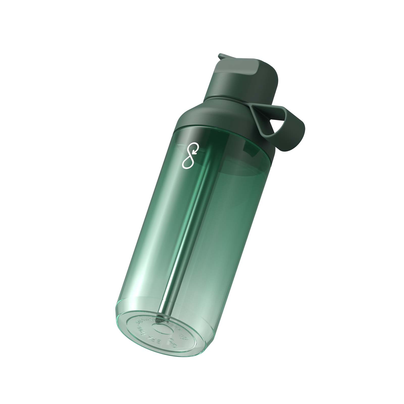 Ocean Bottle GO Clear 710 ml Flasche waldgrün