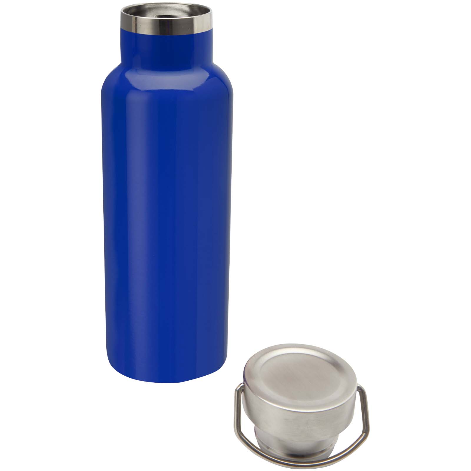 Thor 500 ml RCS-zertifizierte Trinkflasche aus Edelstahl hellblau