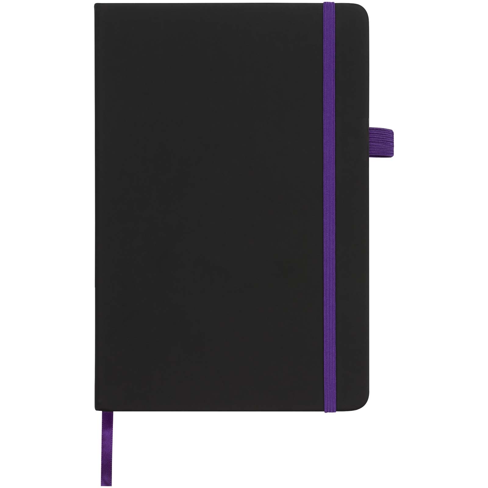 Noir A5 Notizbuch schwarz, lila