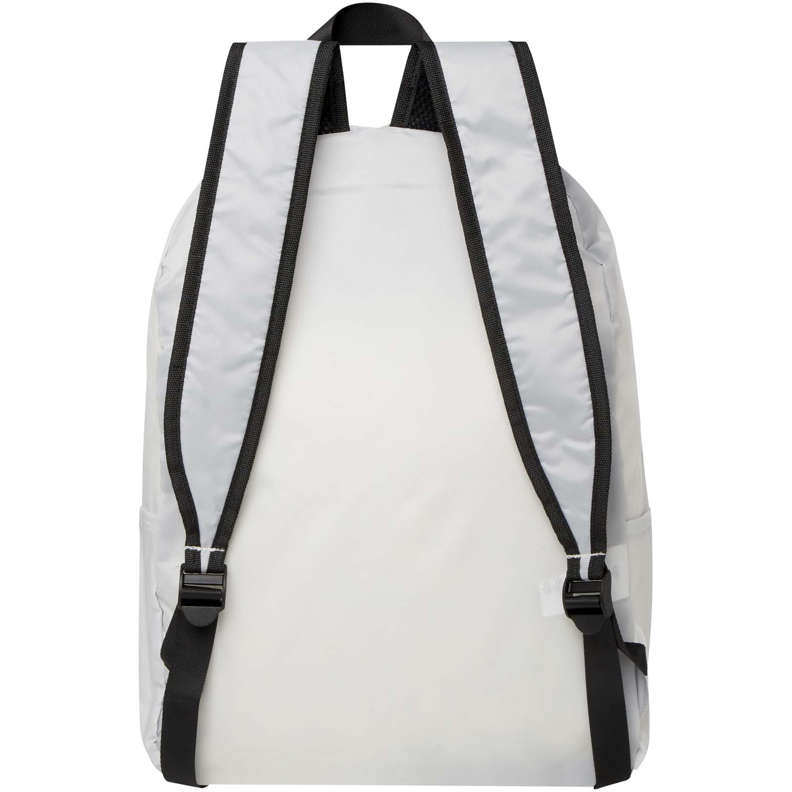 EcoFold faltbarer RPET Rucksack 15 L weiss