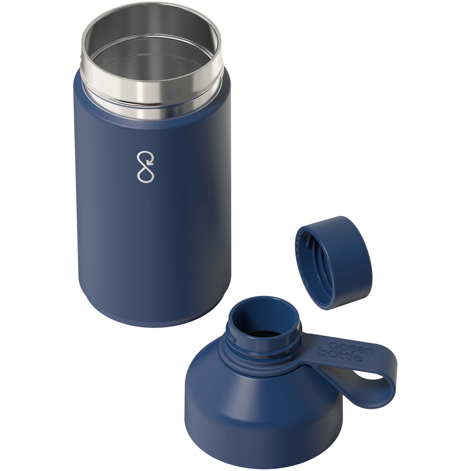 Ocean Bottle 750 ml vakuumisolierte Flasche Ozeanblau