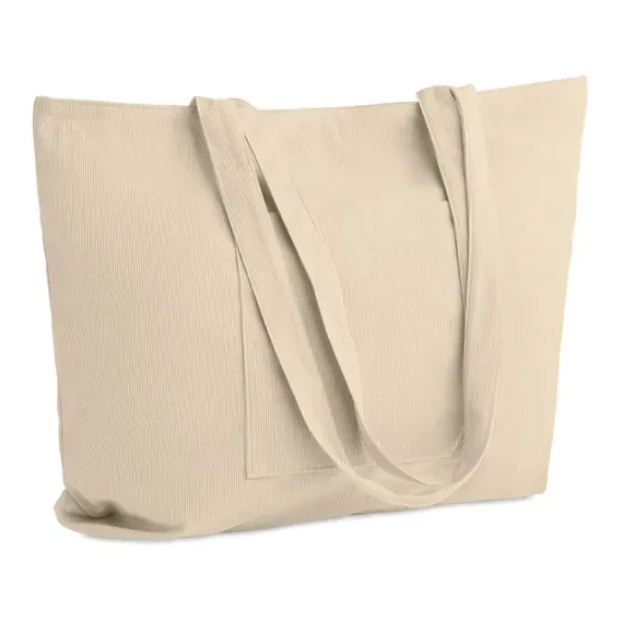 Einkaufstasche Kord-Polyester