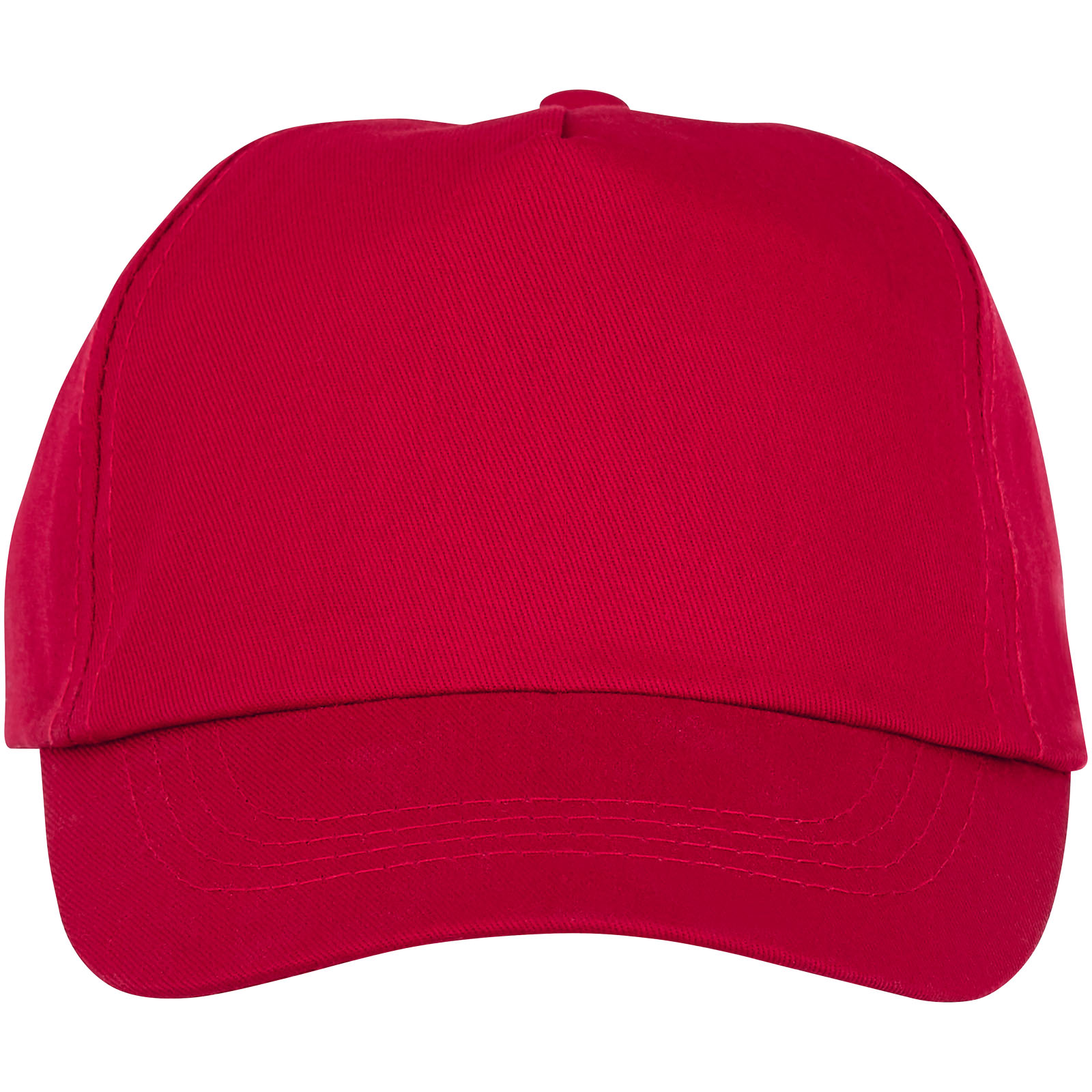 Feniks 175 g/m² Kappe mit 5 Segmenten für Kinder rot