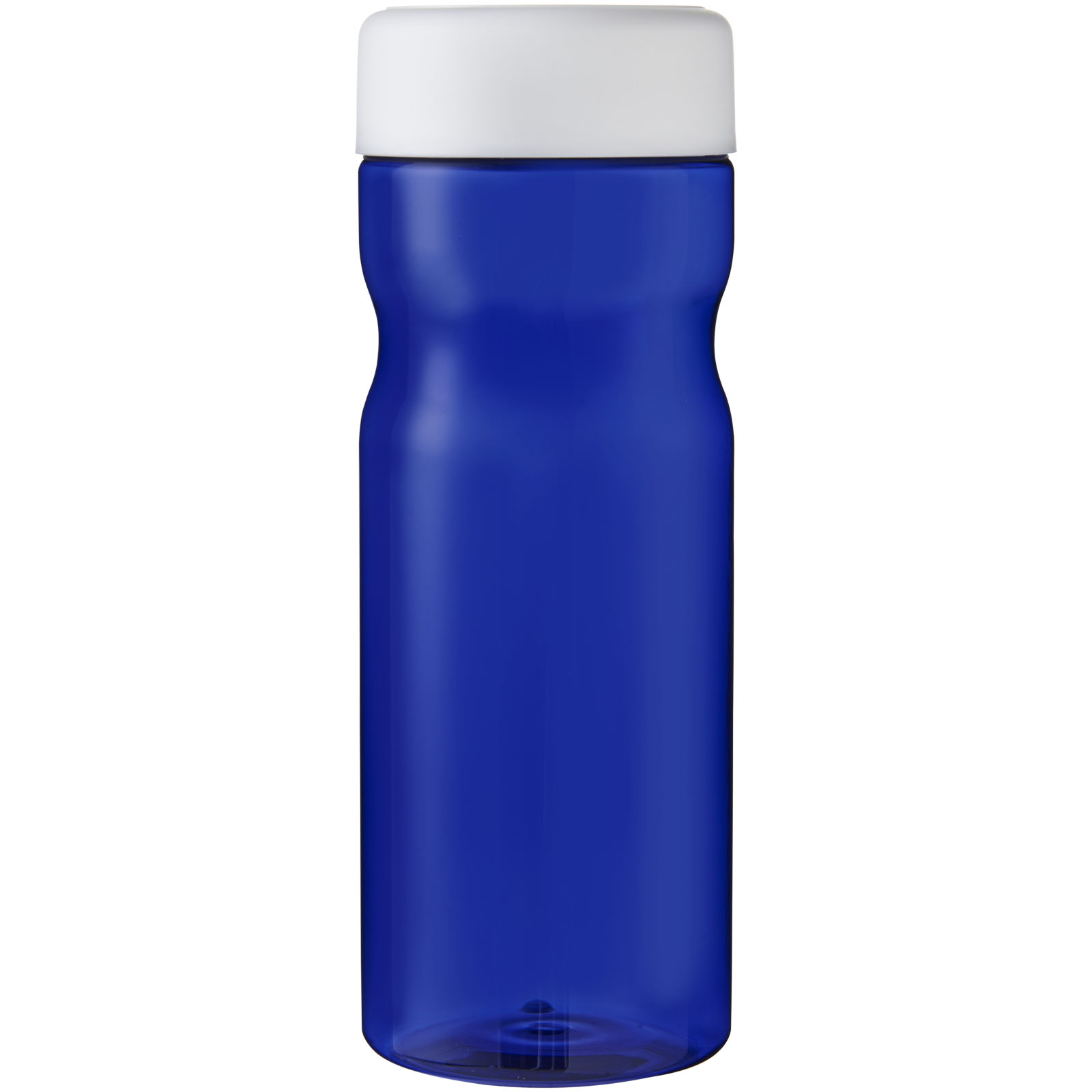 H2O Active® Eco Base 650 ml Sportflasche mit Drehdeckel blau, weiss