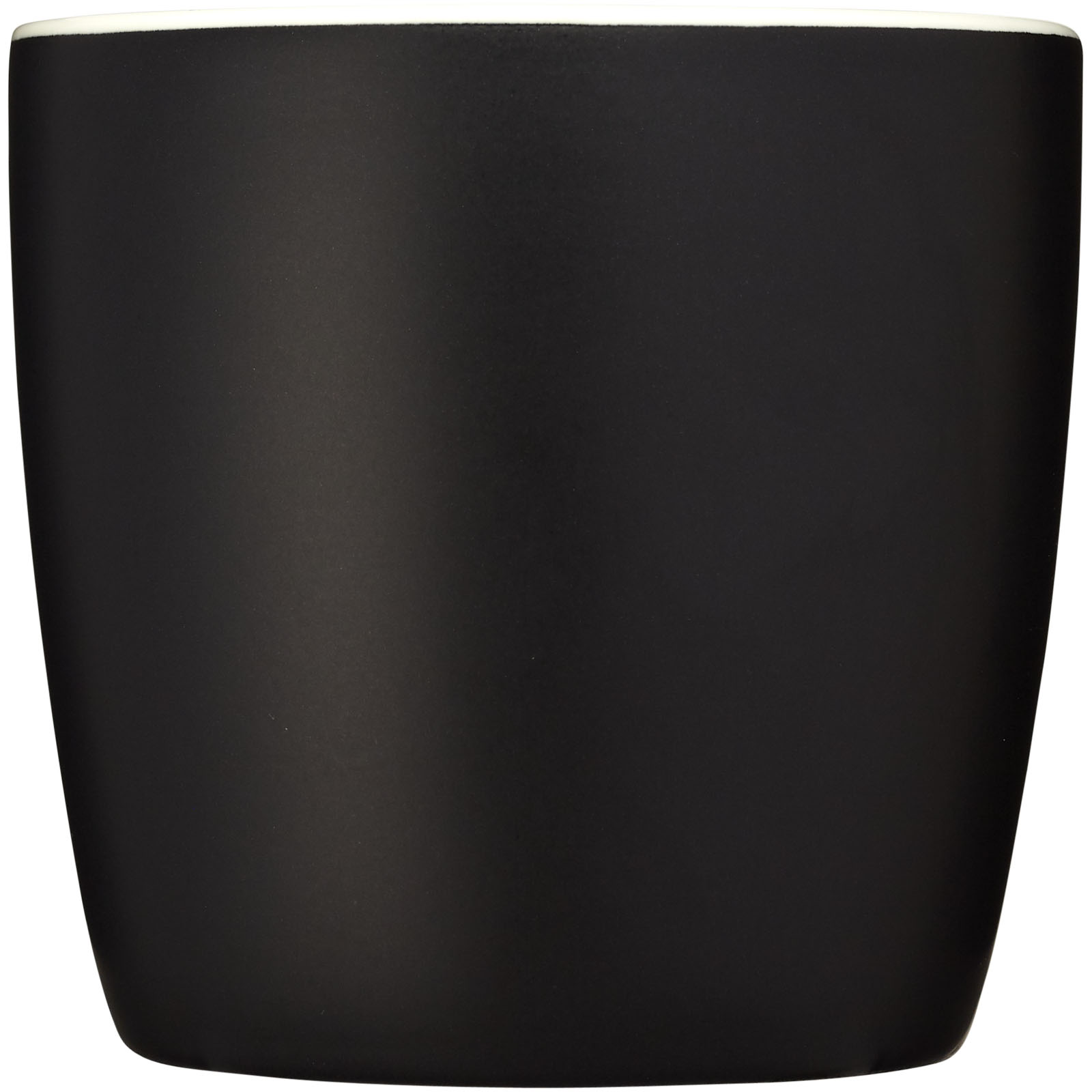 Riviera 340 ml Keramikbecher schwarz, weiss