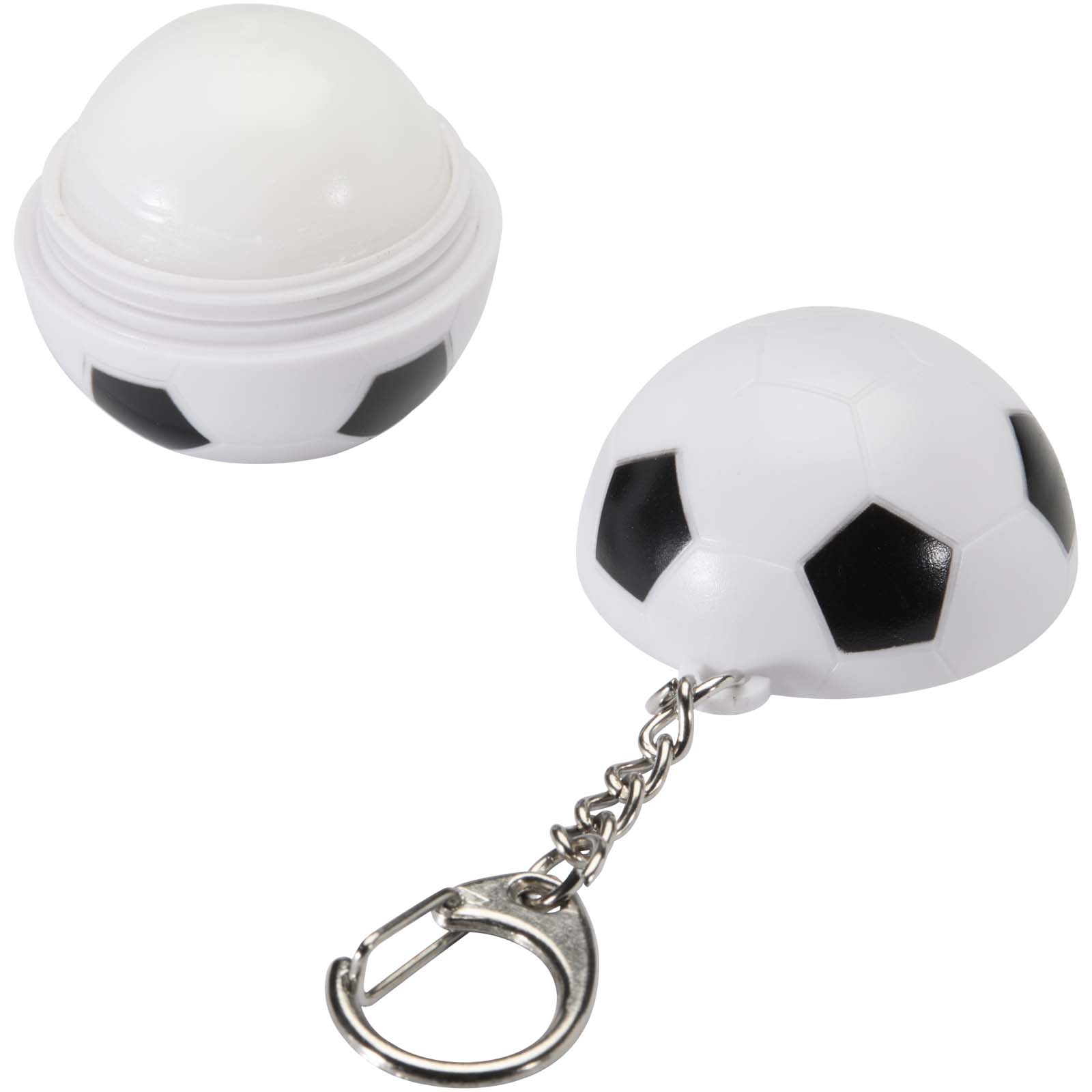 Rami Fußball Lippenpflege Vanille mit LSF 15 und Schlüsselanhänger schwarz