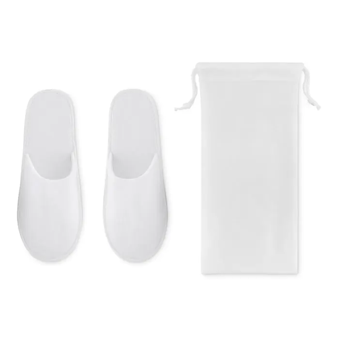 Hotelslipper im Etui