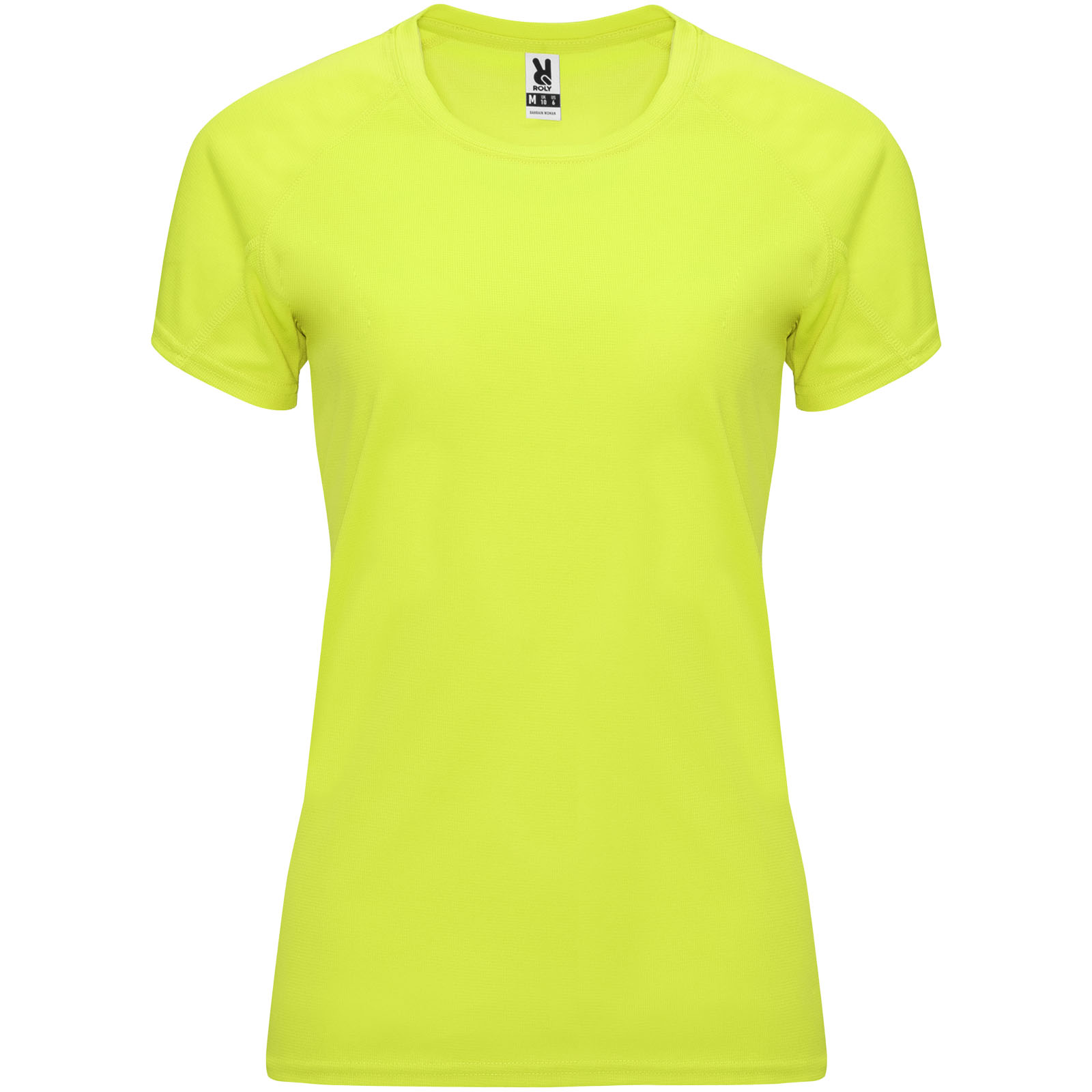 Bahrain 135 g/m² Sport T-Shirt für Damen fluorgelb