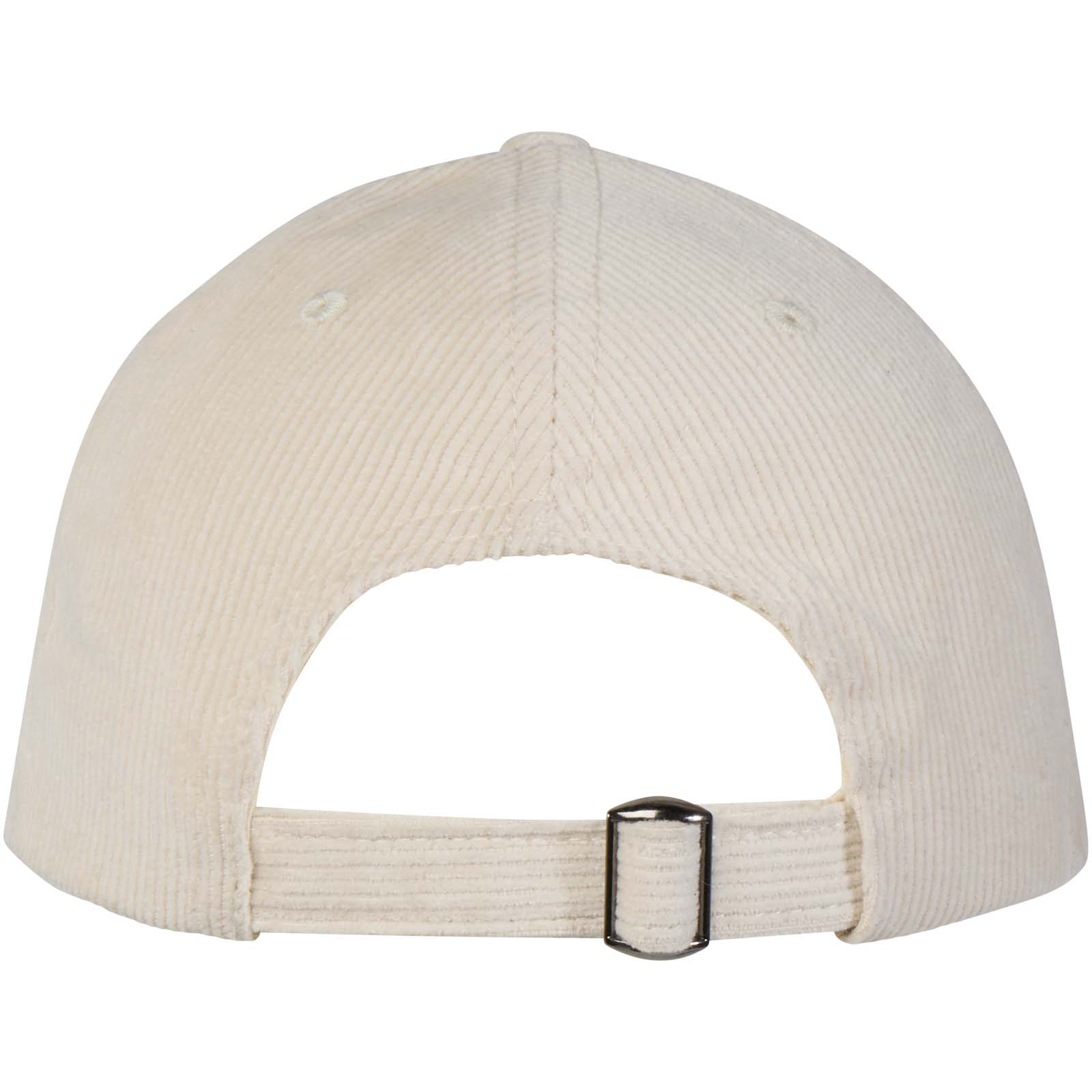 Hutton 280 g/m² Kappe aus recyceltem Cord mit 6 Segmenten sandstone