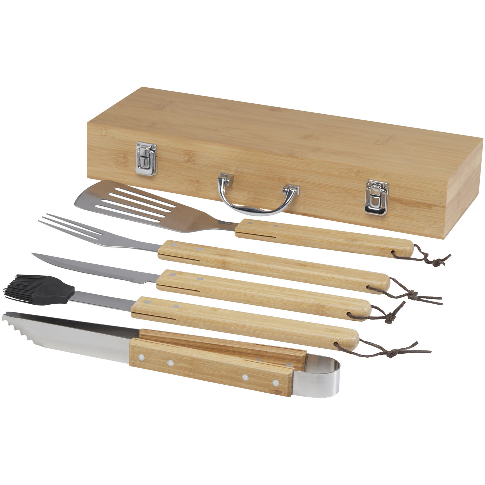 Churras 5-teiliges Grillset natural