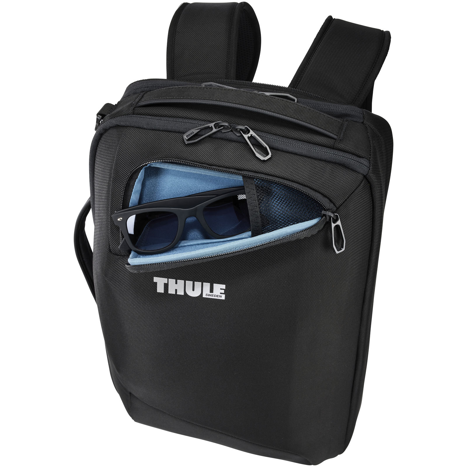 Thule Accent wandelbarer Rucksack 17 L schwarz