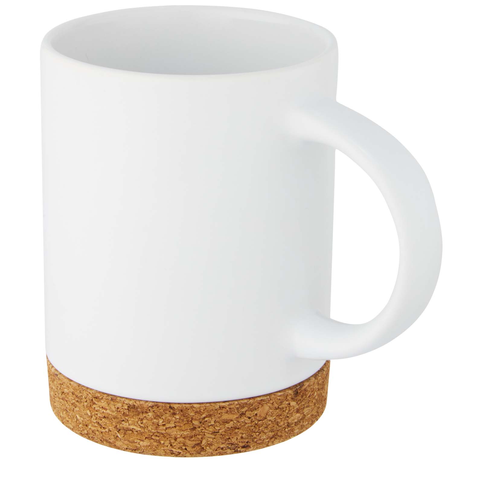 Neiva 425 ml Keramiktasse mit Korkboden weiss
