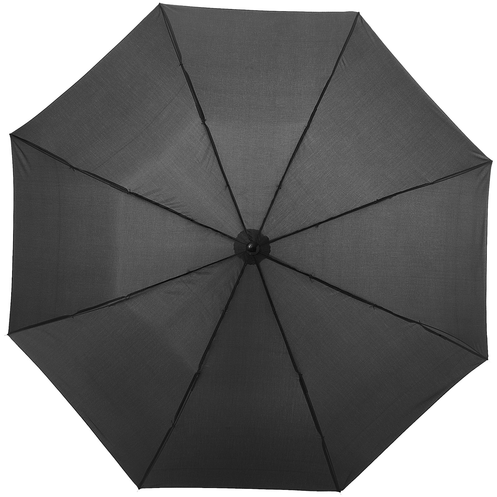 Oho 20" Kompaktregenschirm schwarz