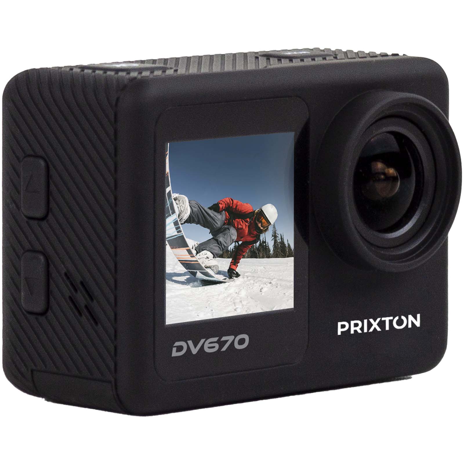 Prixton DV670 4K Dual Screen Actionkamera schwarz