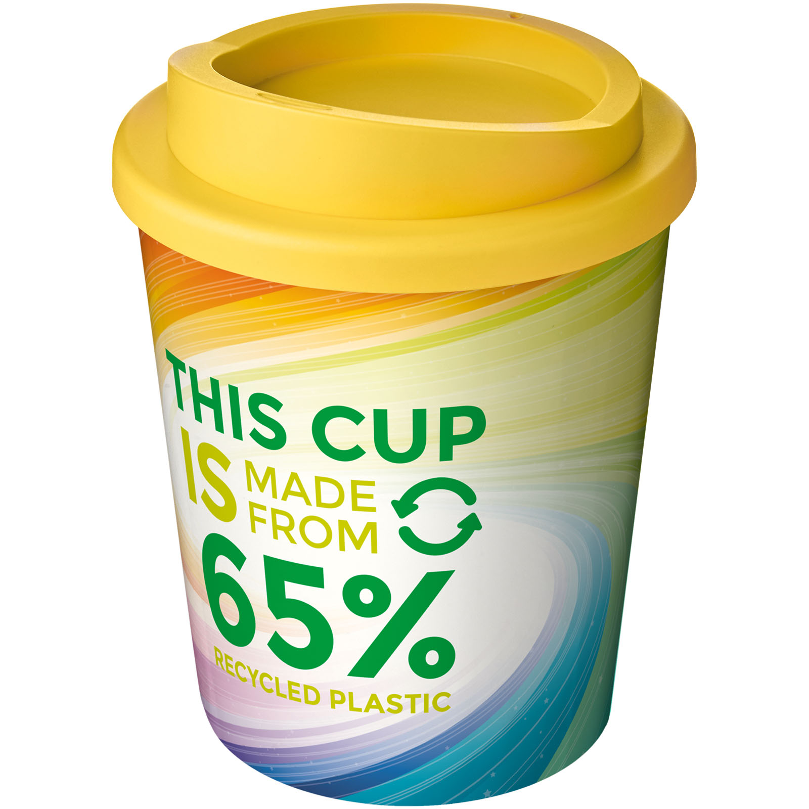 Brite-Americano® Eco Isolierbecher, 250 ml gelb