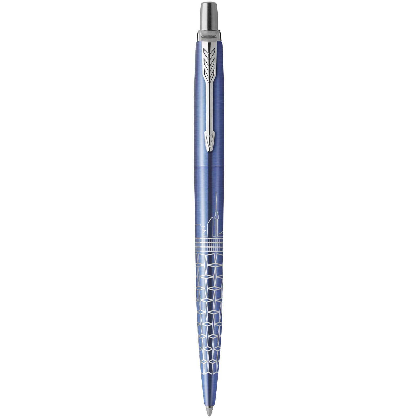 Parker Jotter SE Global Icons Kugelschreiber (blaue Mine) electric blau