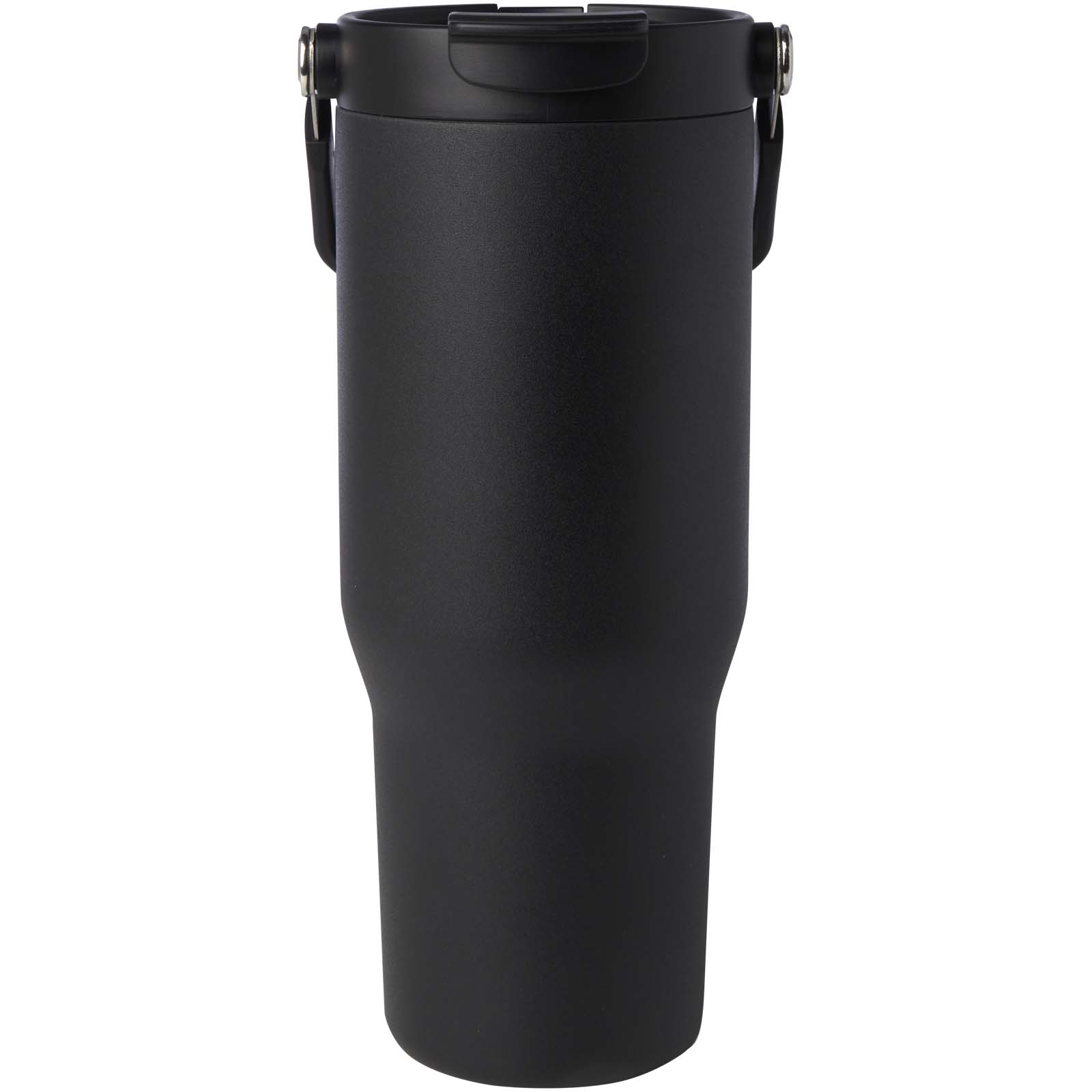 Bronx 900 ml RCS-zertifizierter Kupfer-Vakuum Isolierbecher aus Edelstahl mit Doppelfunktionsdeckel schwarz
