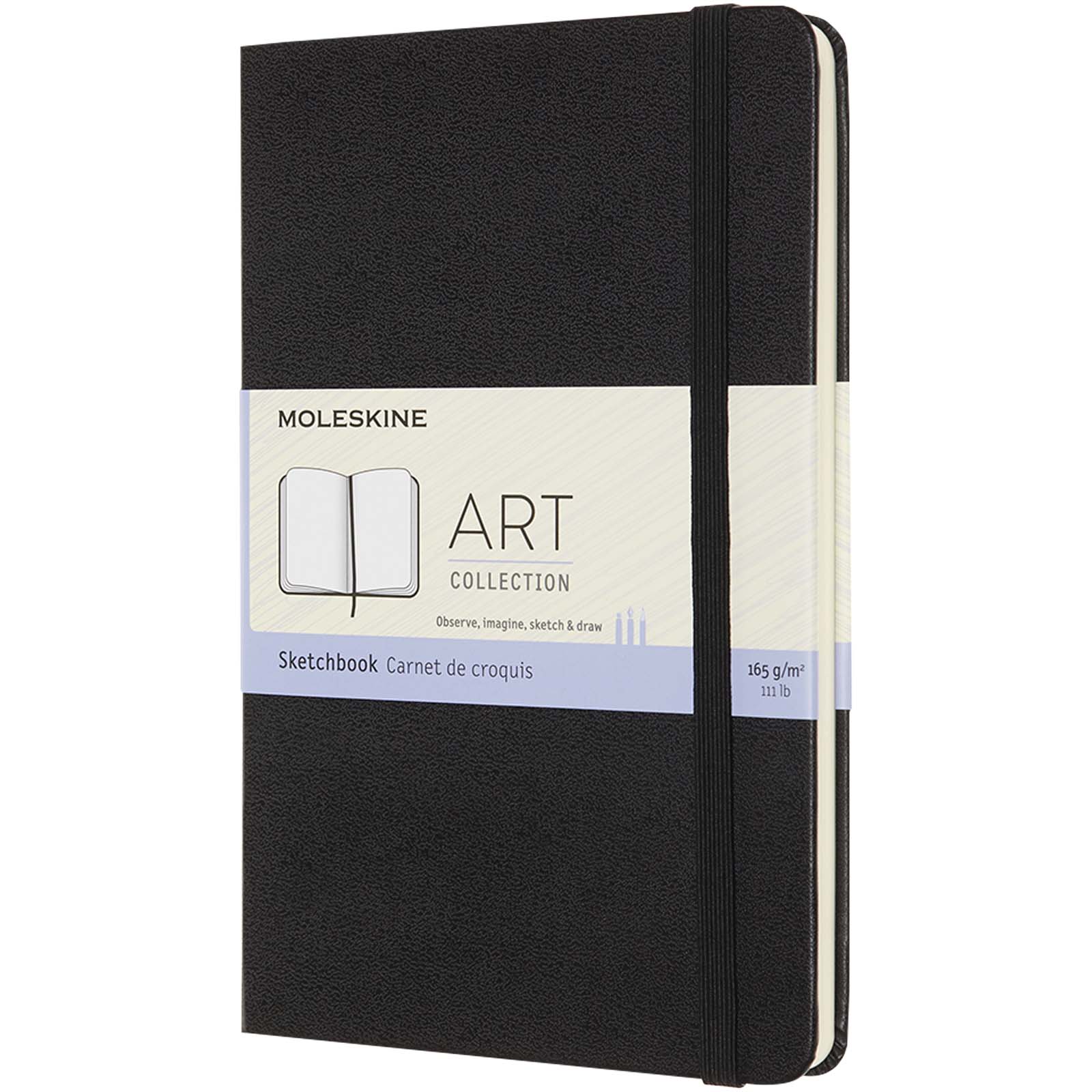 Moleskine Medium Art Skizzenbuch schwarz