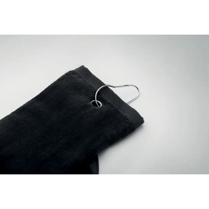 Golfhandtuch mit Haken