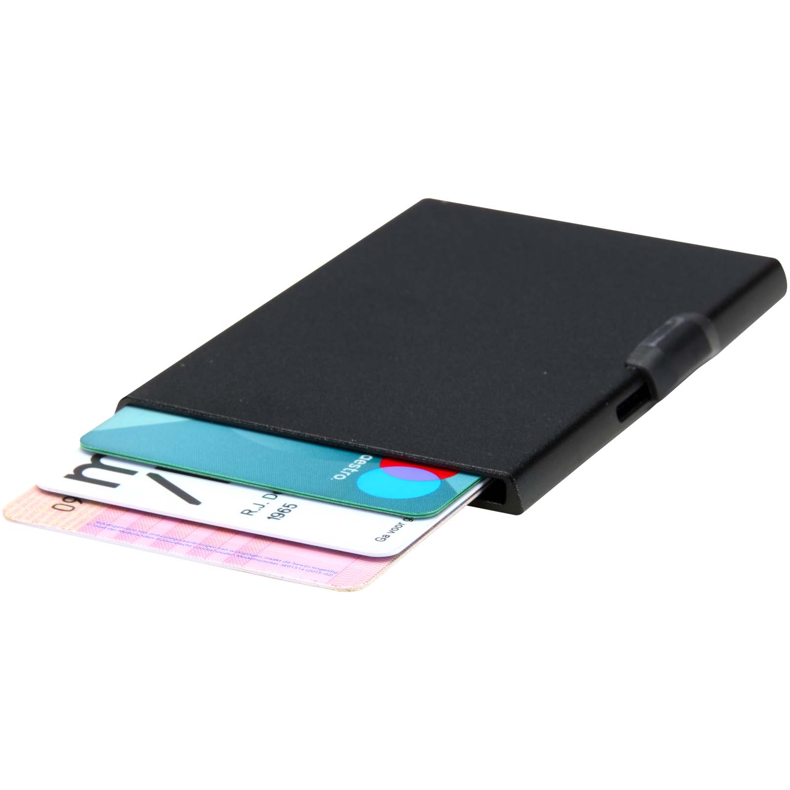 SMART RCS magnetischer RFID Kartenhalter schwarz