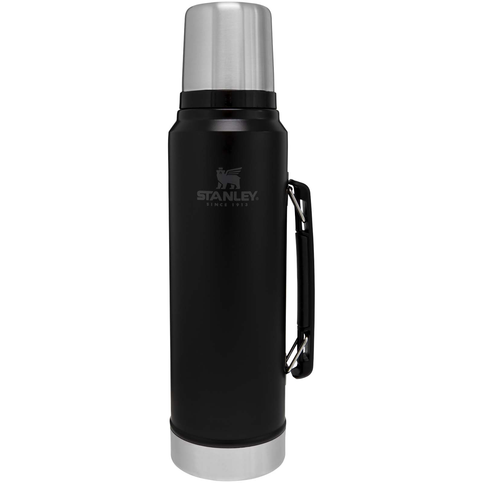 Stanley 1000 ml Classic Legendary Isolierflasche mattschwarz