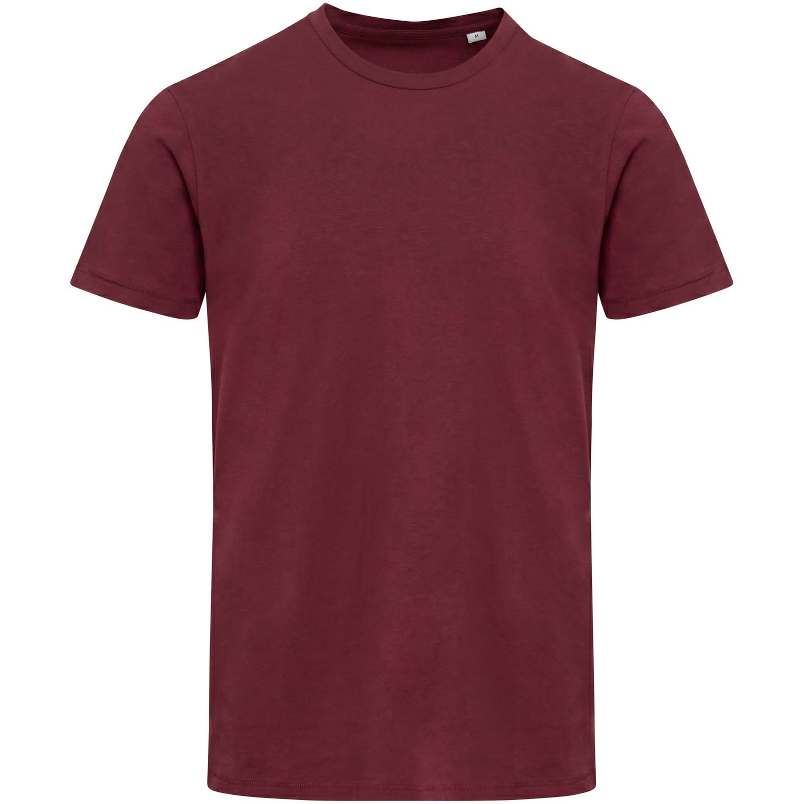 Balfour 200 g/m² Kurzärmeliges T-Shirt Bio Baumwolle (OCS), unisex Tiefes Burgunderrot