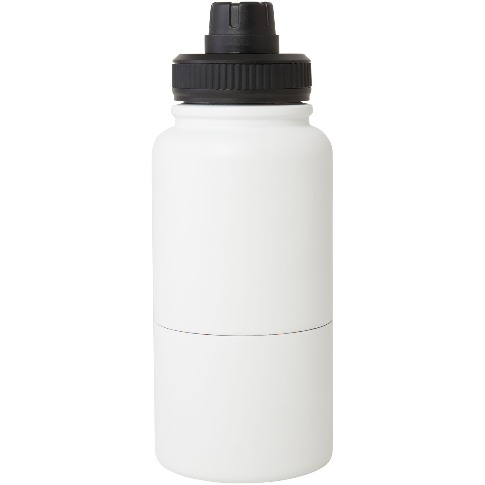 Dupeca 840 ml RCS-zertifizierte Isolierflasche aus Edelstahl weiss