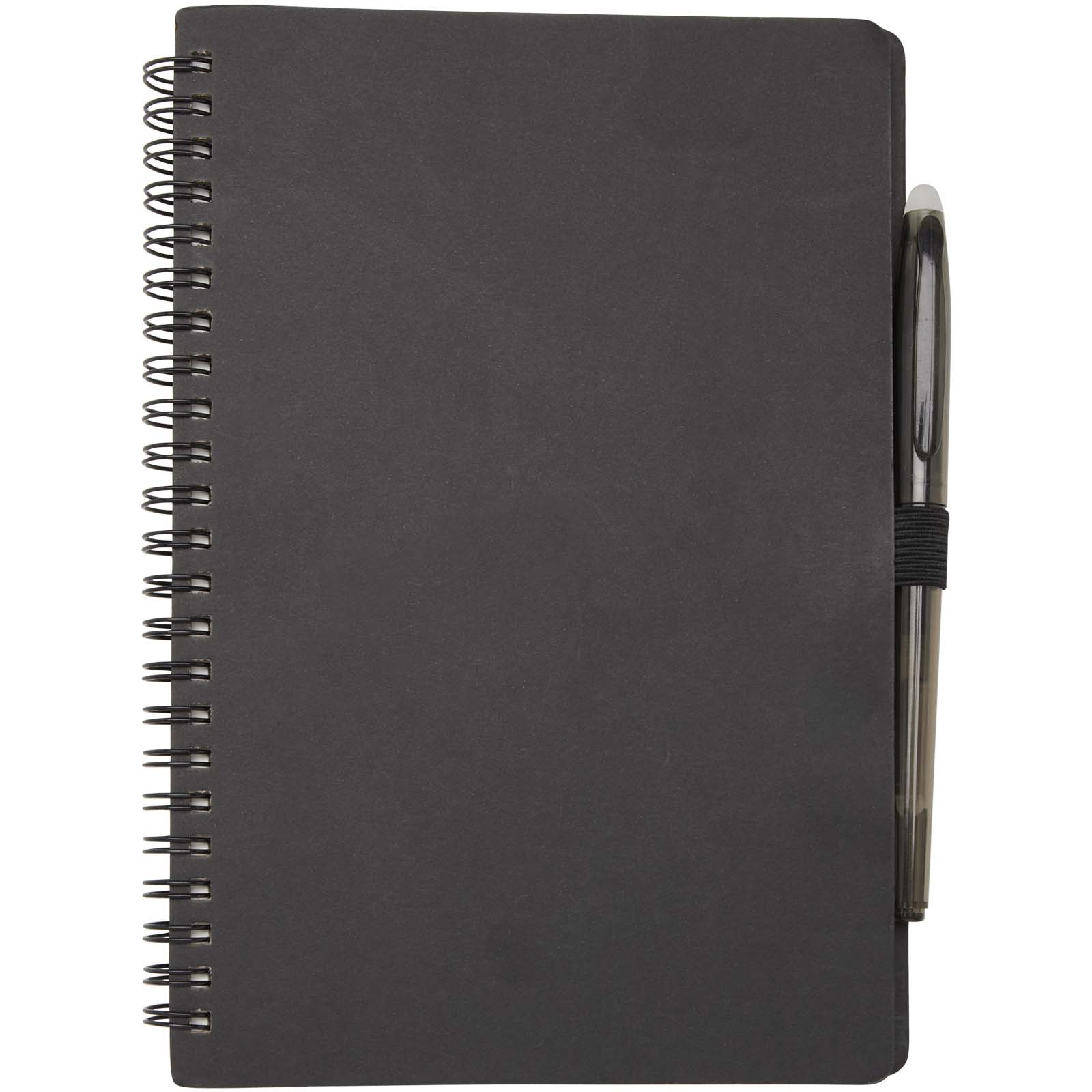Slate A5 wiederverwendbares Hardcover Notizbuch und Stiftset (schwarze Mine) schwarz