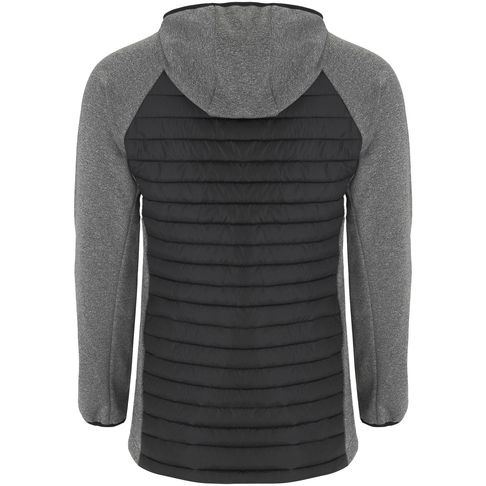 Minsk Hybrid Thermojacke Unisex schwarz, heather schwarz