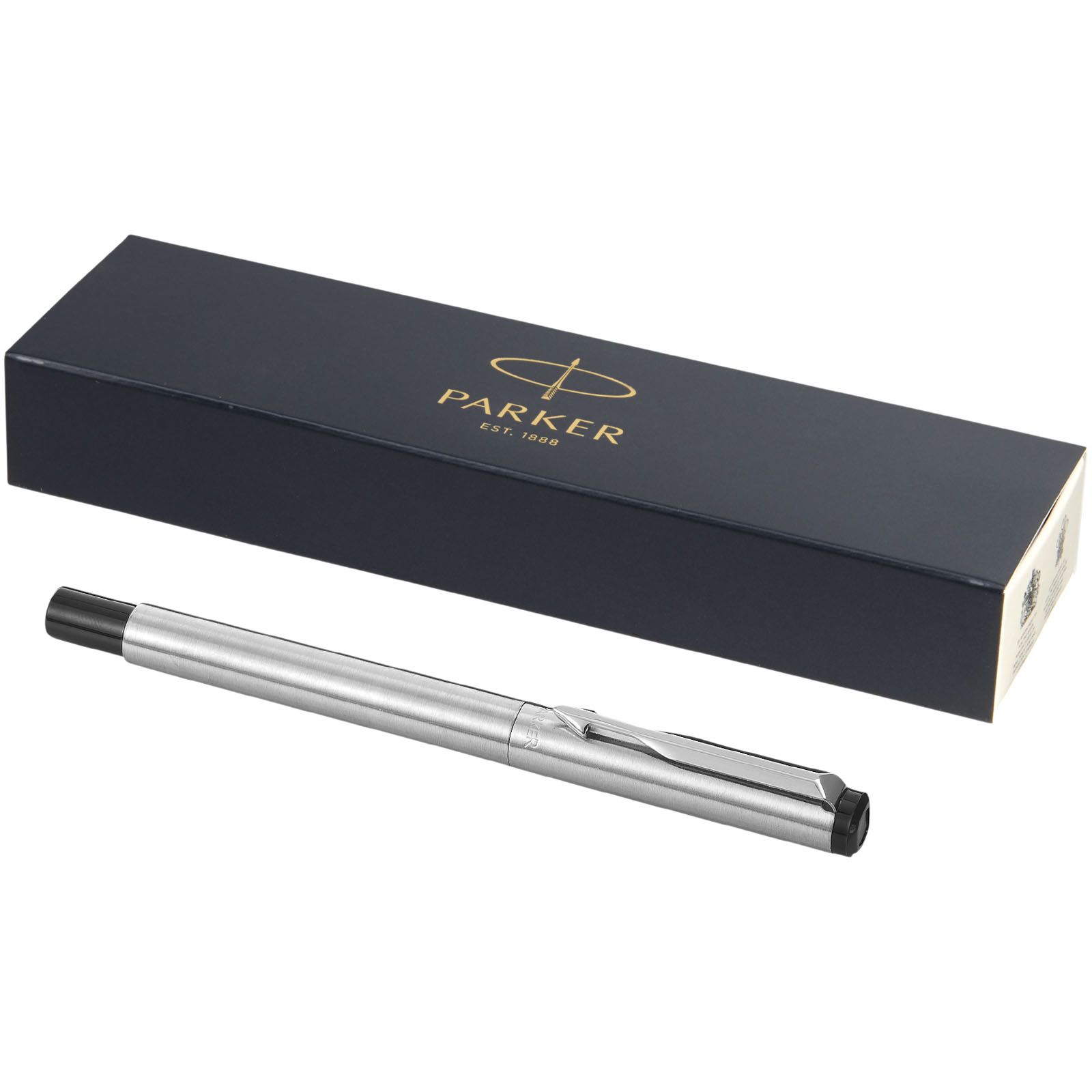 Parker Vector Tintenroller (schwarze Mine) silber