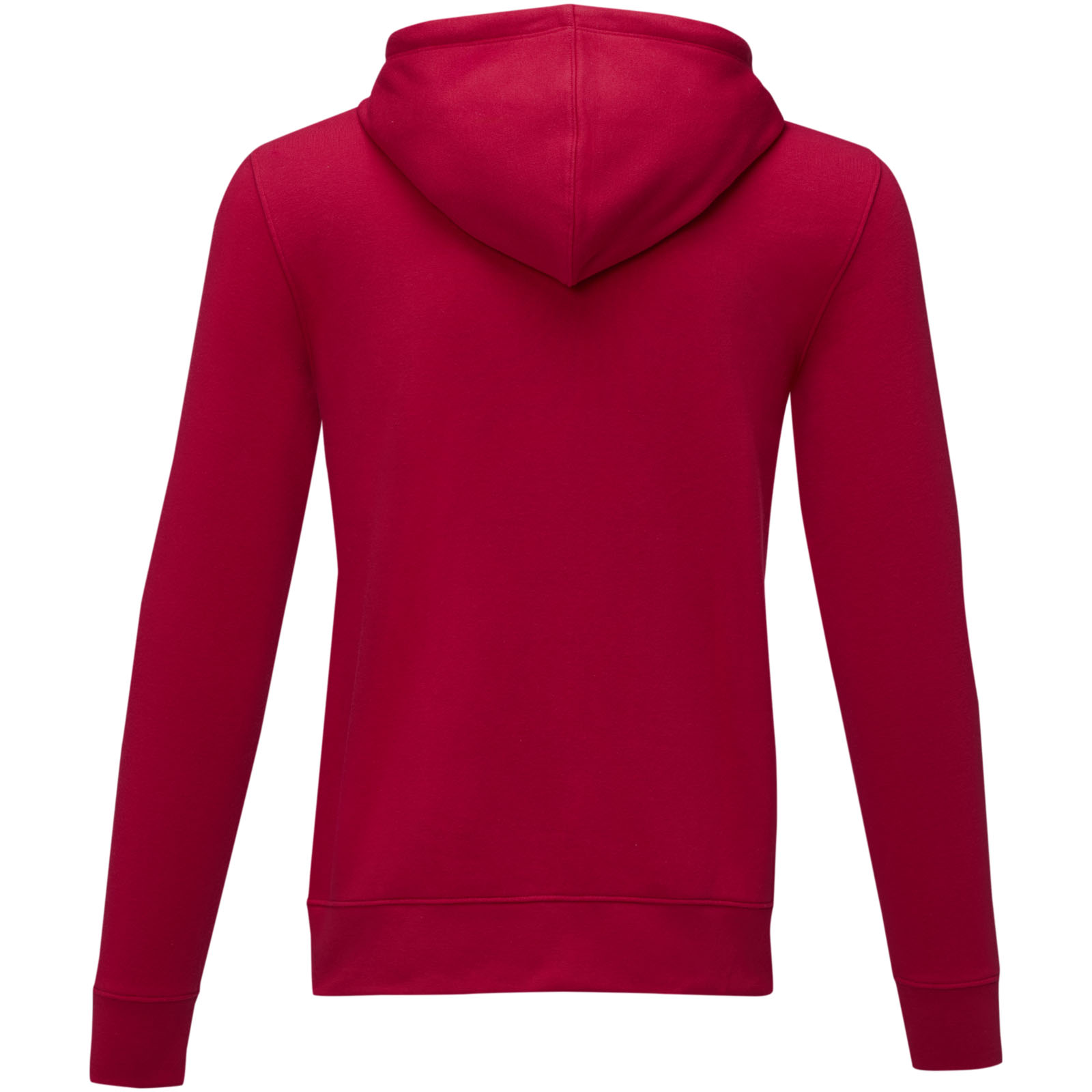 Charon 240 g/m² Herren Kapuzenpullover mit Reißverschluss rot