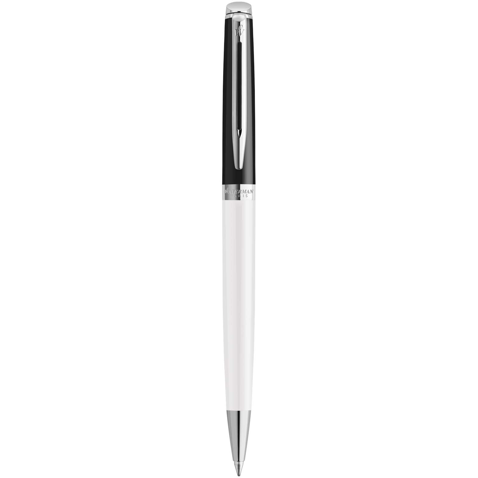Waterman Hemisphere Color-Block Kugelschreiber mit Palladiumbeschichtung (blaue Mine) weiss, schwarz
