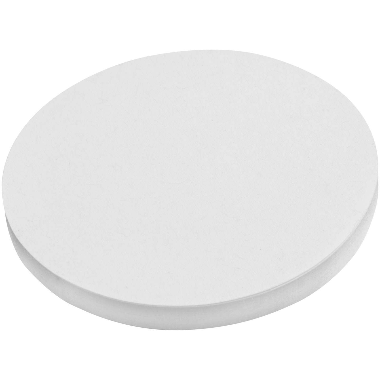 Sticky-Mate® runde recycelte Haftnotizen weiss