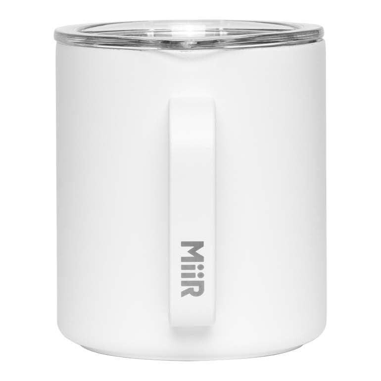 MiiR 354 ml Campingbecher aus vakuumisoliertem Edelstahl weiss