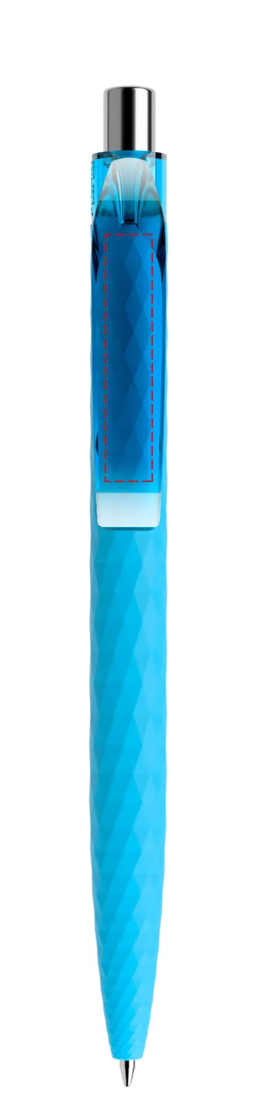 prodir QS01 Soft Touch PRT Push Kugelschreiber, Chrom-Finish
