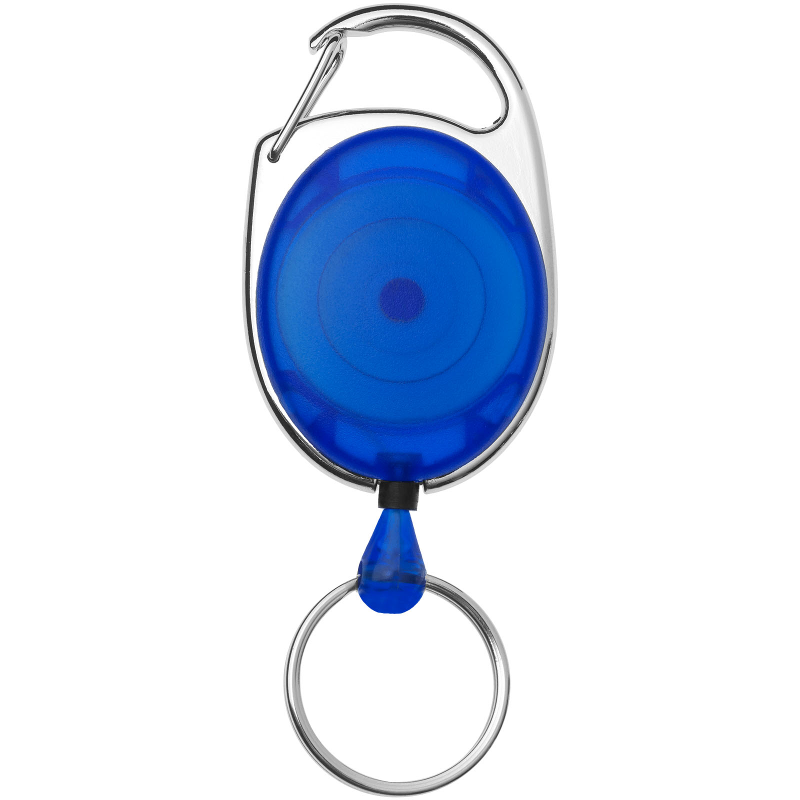 Gerlos Schlüsselkette mit Rollerclip blau