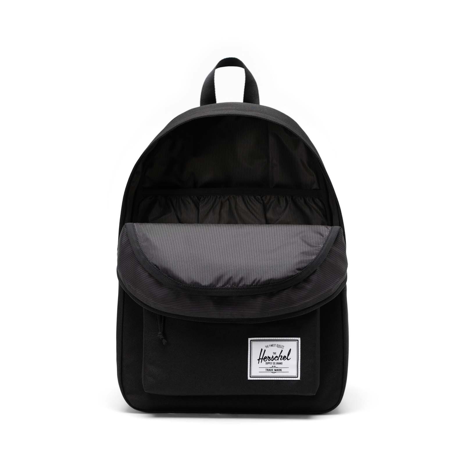Herschel Classic™ recycelter Laptop-Rucksack 26 L schwarz