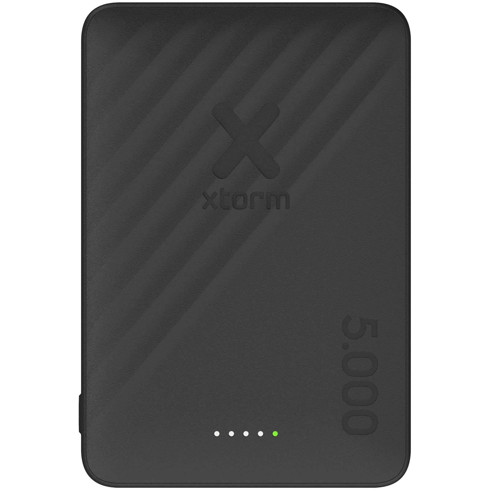 Xtorm Go2 15 W, 5000 mAh kabellose Powerbank schwarz