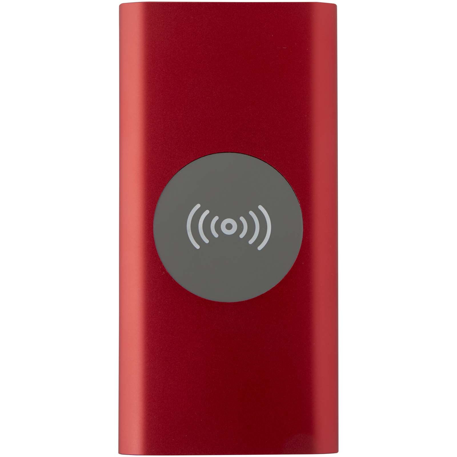 Juice 8000 mAh Typ-C kabellose Powerbank aus recyceltem Aluminium rot