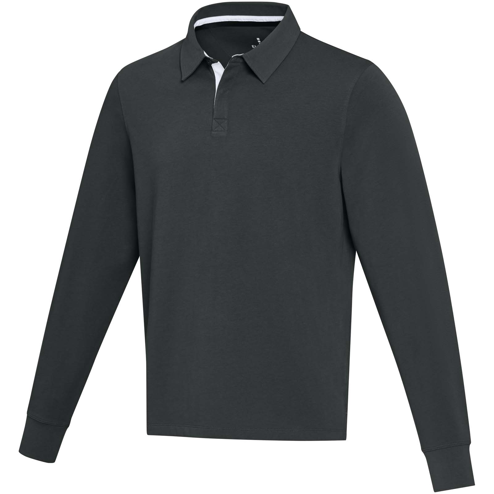Clyde Rugby Polo Sweatshirt Unisex schwarz