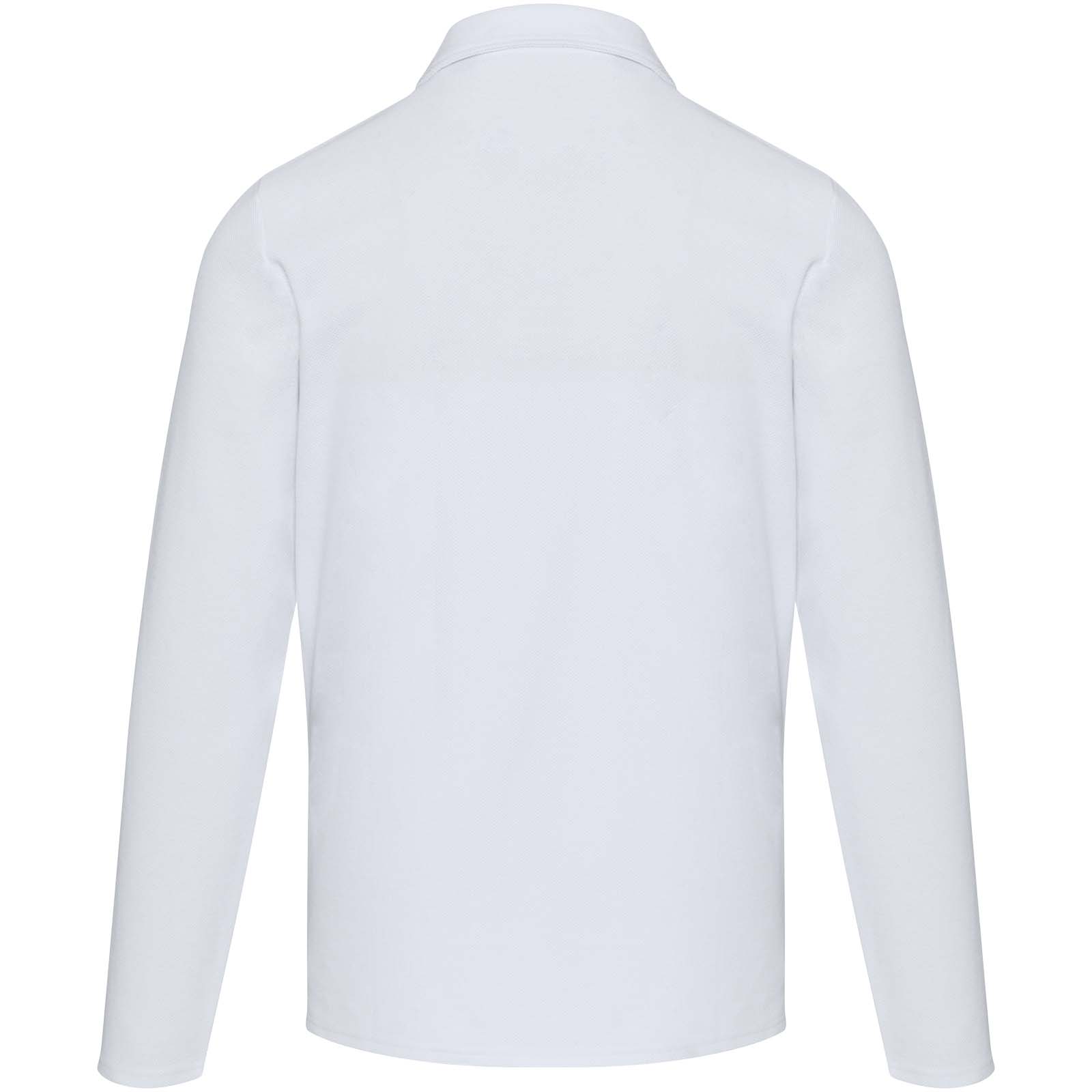 Apollo 245 g/m² Langarm Poloshirt Unisex weiss