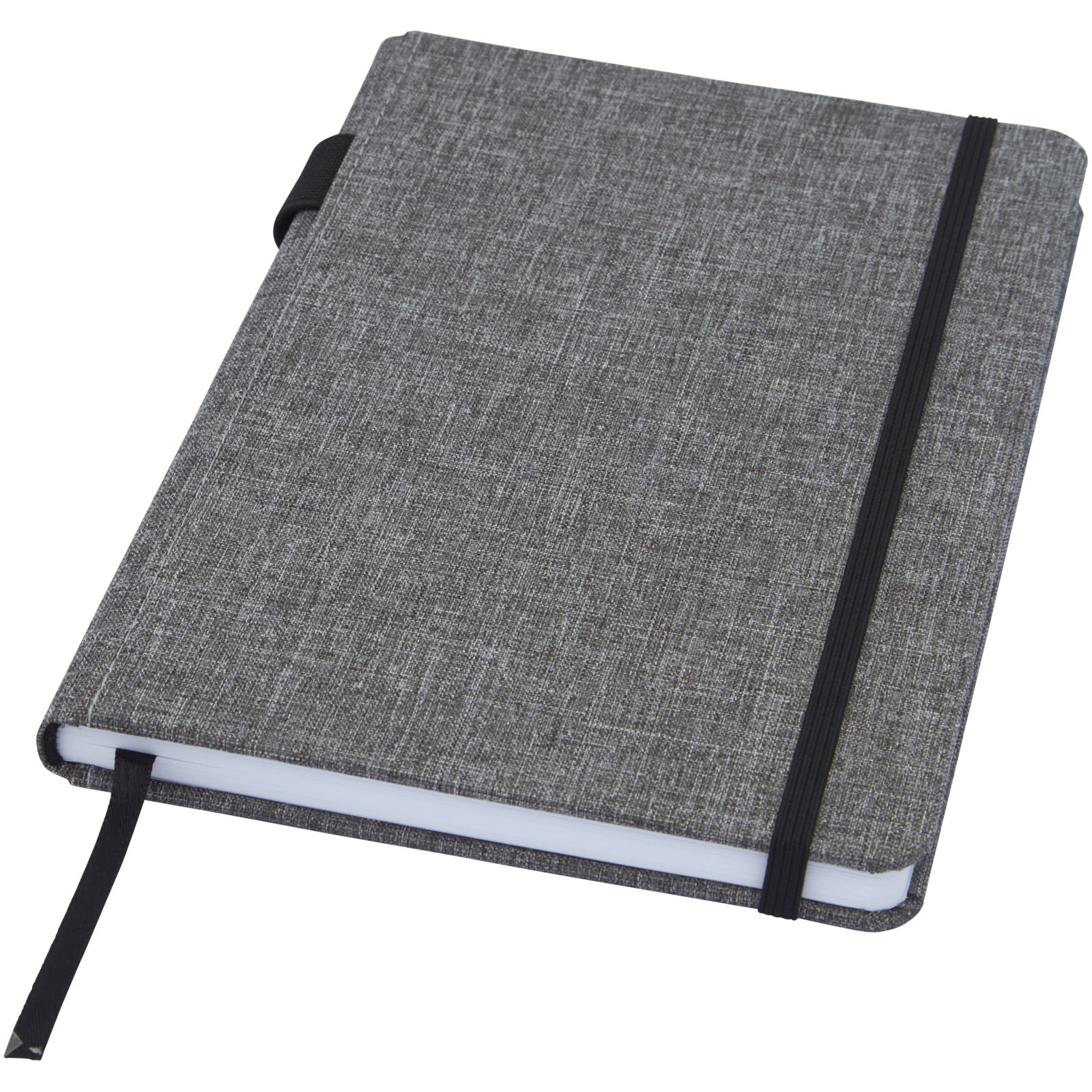 Orin A5 Notizbuch aus RPET heather grau
