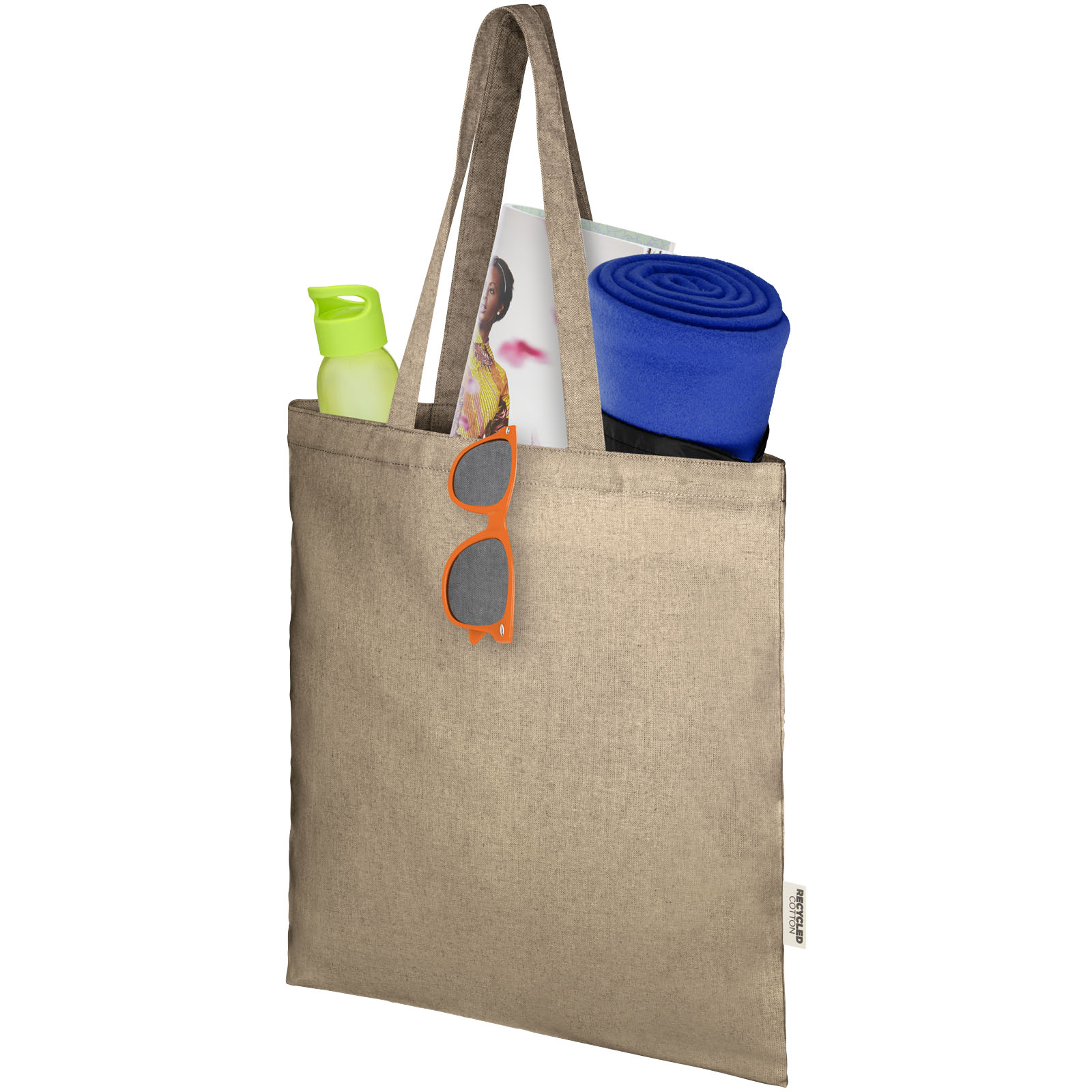 Pheebs 150 g/m² Aware™ recycelte Tragetasche natur