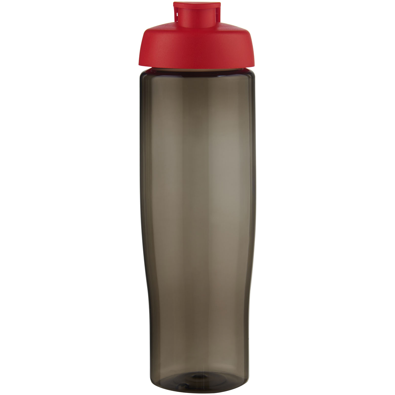 H2O Active® Eco Tempo 700 ml Sportflasche mit Klappdeckel rot, kohle