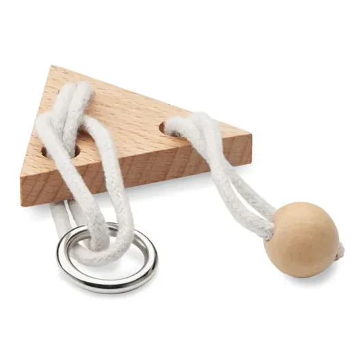 Geduldsspiel Holz Dreieck