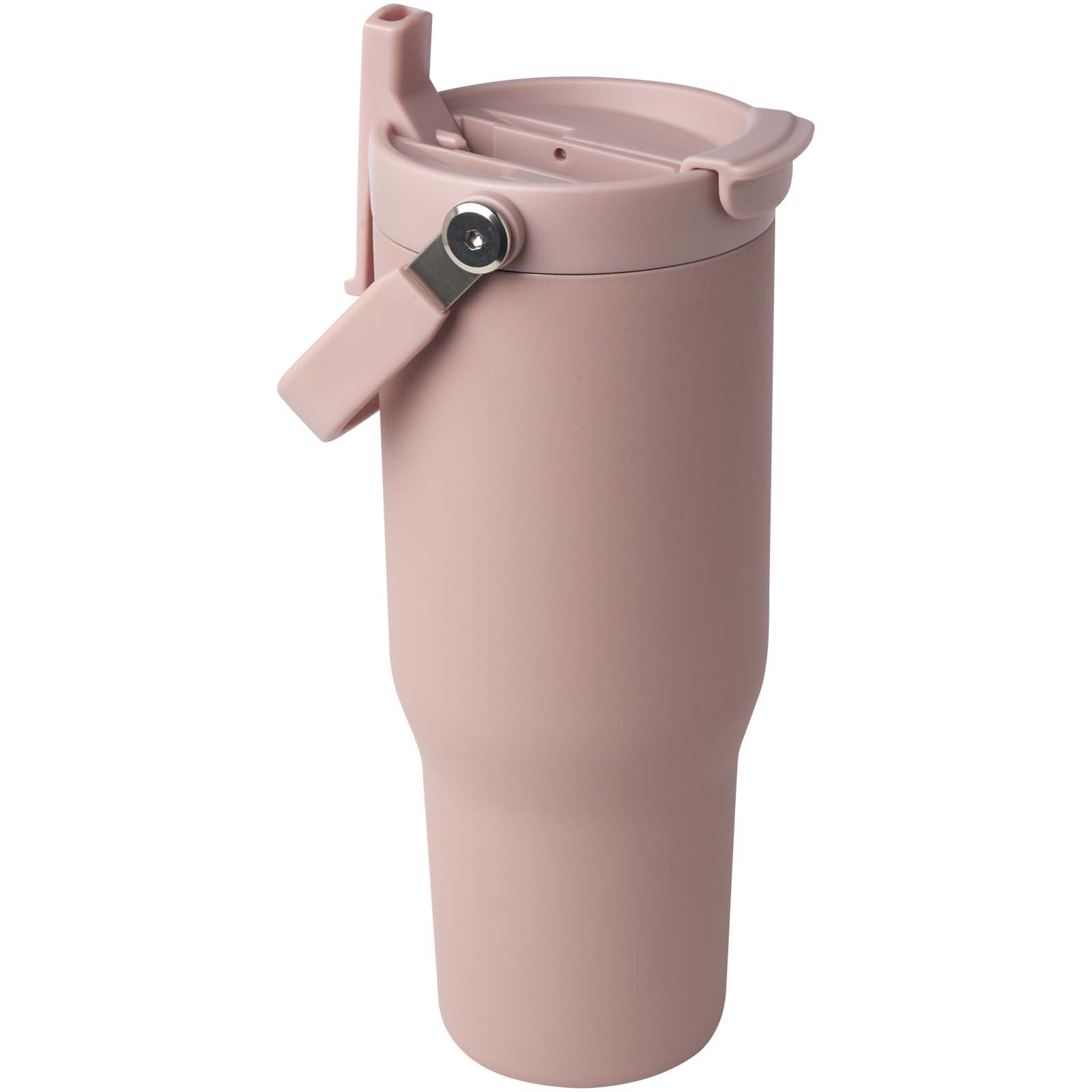 Bronx 900 ml RCS-zertifizierter Kupfer-Vakuum Isolierbecher aus Edelstahl mit Doppelfunktionsdeckel altrosa